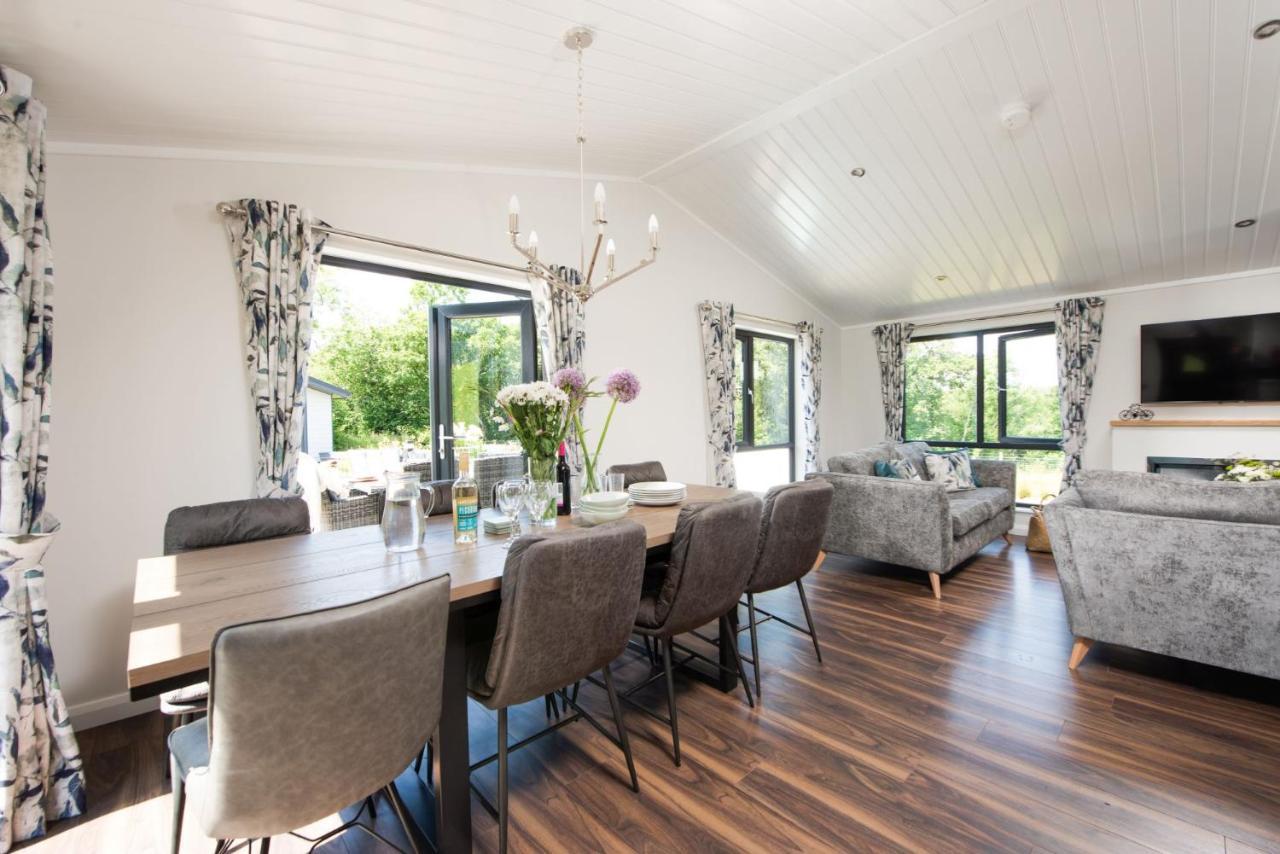 Lilac Lodge, 22 Roadford Lake Lodges 利夫顿 外观 照片