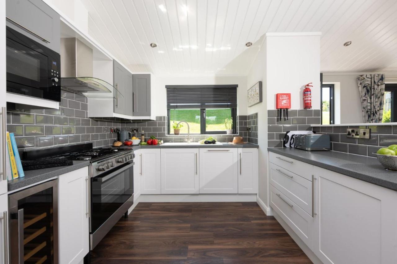 Lilac Lodge, 22 Roadford Lake Lodges 利夫顿 外观 照片