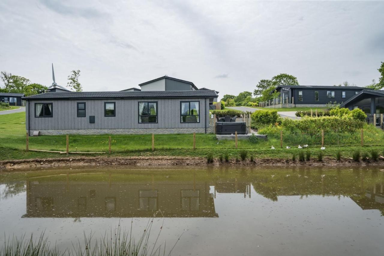 Lilac Lodge, 22 Roadford Lake Lodges 利夫顿 外观 照片