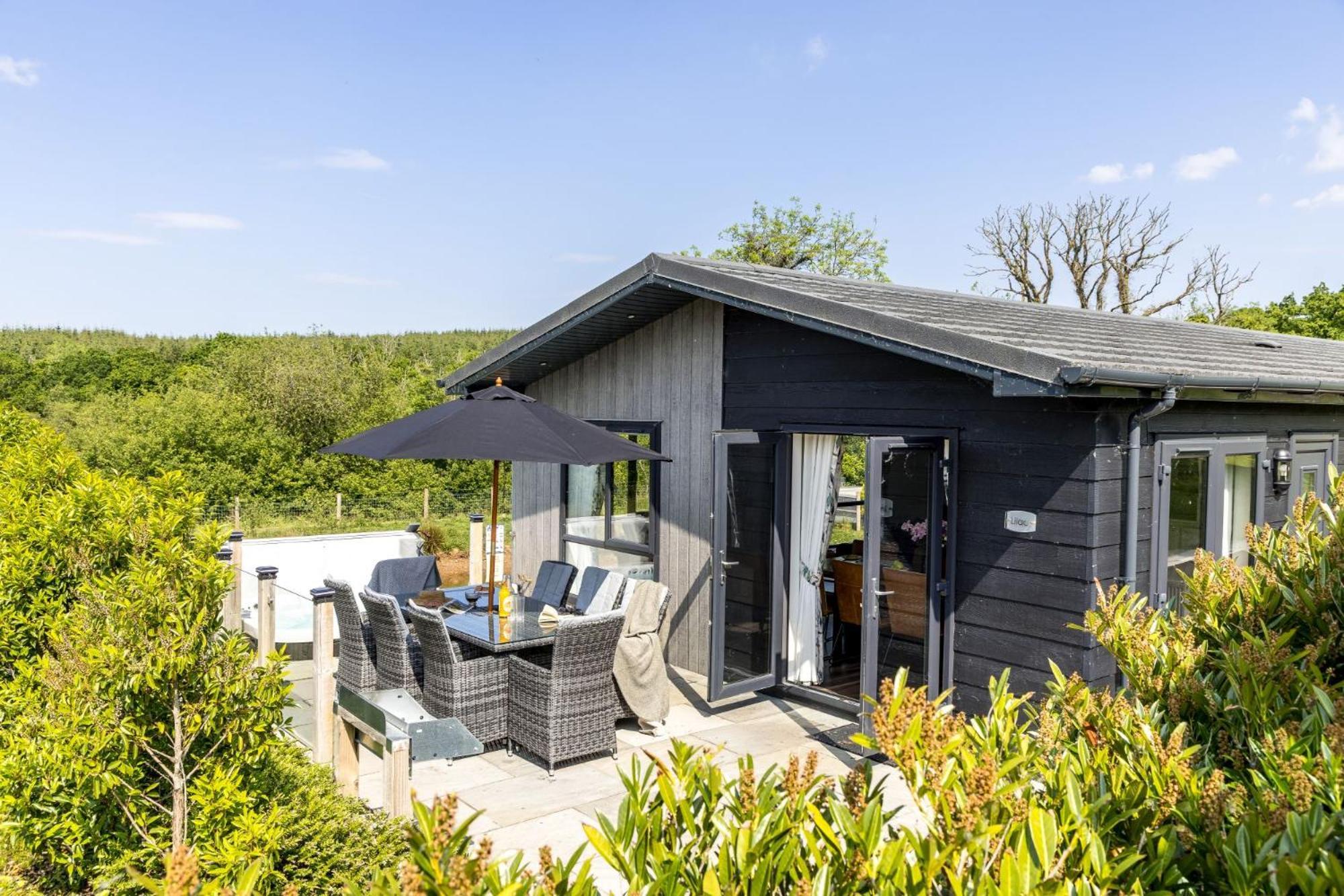 Lilac Lodge, 22 Roadford Lake Lodges 利夫顿 外观 照片