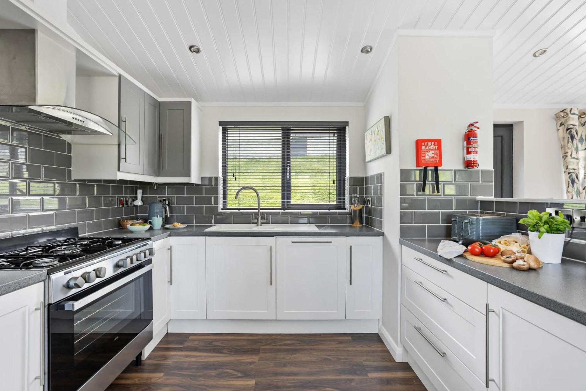 Lilac Lodge, 22 Roadford Lake Lodges 利夫顿 外观 照片